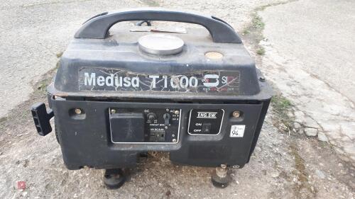 MEDUSA T1000 PETROL GENERATOR (S/R)