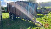WARWICK 8T TWIN AXLE TIPPING GRAIN TRAILER - 2