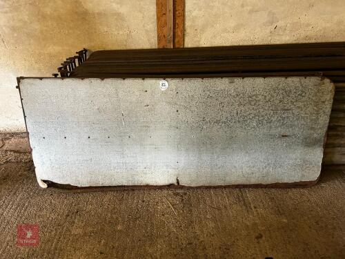 7' 8'' SHEETED POLDENVALE HURDLE/GATE(82