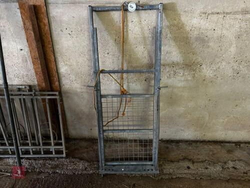 2' GALVANISED GUILLOTINE GATE (94)