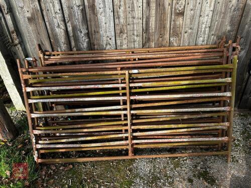 11 X 6' SHEEP HURDLES (103)