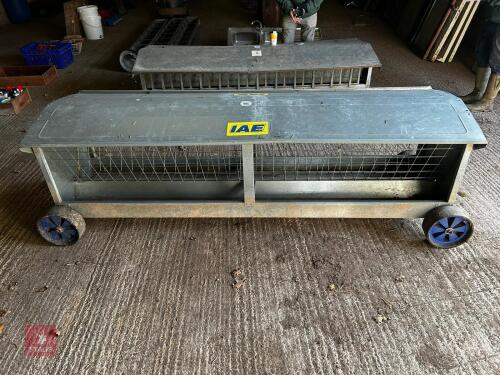 IAE 8' GALVANISED HAY RACK (104)