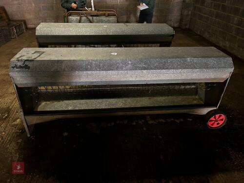 8' GALVANISED HAY RACK (107)