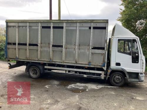 2005 IVECO 7.5TON 2WD LIVESTOCK TRUCK