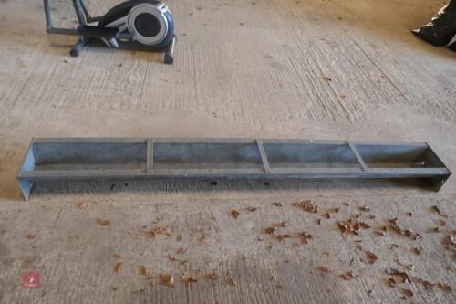 9' GALVANISED SHEEP TROUGH