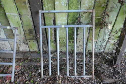 3'6'' X 5' 6'' GALVANISED GATE (2)