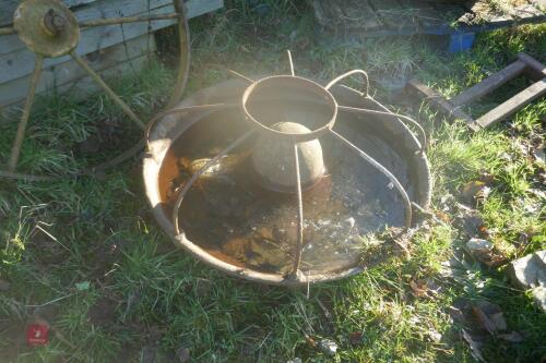 ORNATE CAST PIG TROUGH/ PLANTER