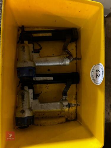 2 X STAPLE GUNS (62)