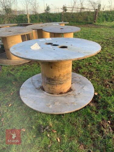 2 X CABLE REELS