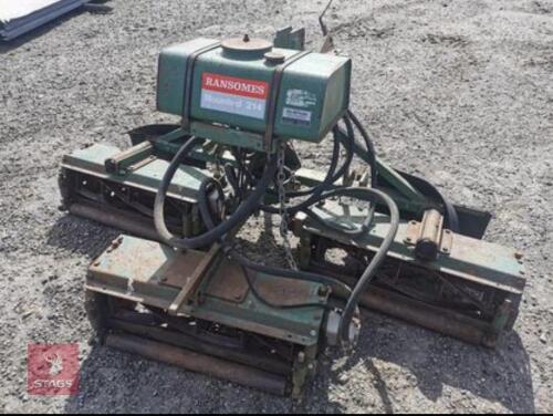 RANSOME TM214 GANG MOWER