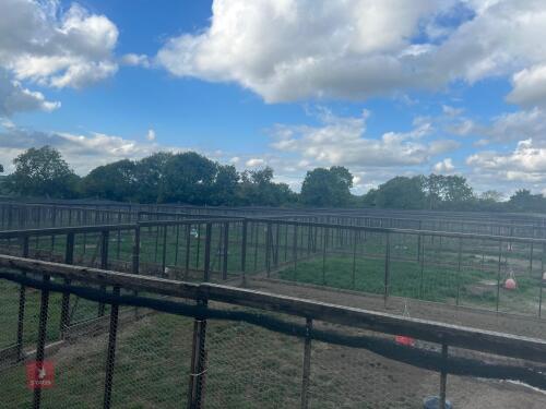 12 X 6' PEN SECTIONS (8 PLAIN - 4 GATED)