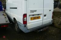 2011 FORD TRANSIT HI-TOP VAN (S/R) - 15