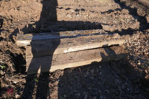 5 X 6' RAILWAY SLEEPERS