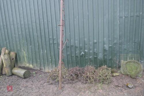 12' CHAIN HARROW + LEAD BAR