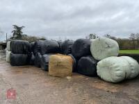 40 WRAPPED ROUND BALES OF 2022 SILAGE - 3