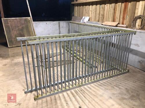 STABLE DOOR + ASSOCIATED GALV STEEL WORK