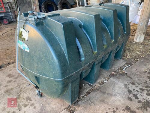 2000L TITAN DIESEL/HEATING OIL TANK