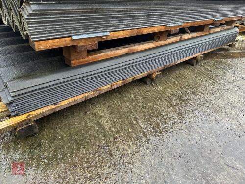 13 X ANTHRACITE FIBRE CEMENT ROOF SHEETS