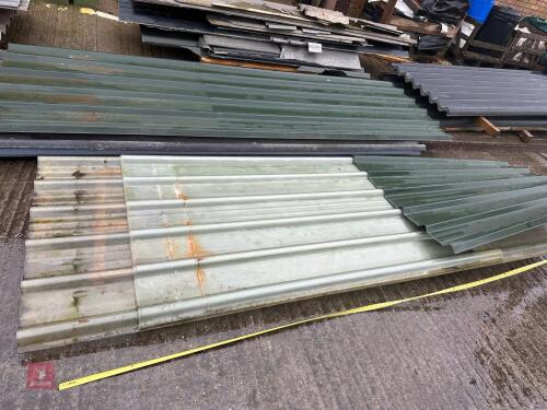 SELECTION OF BOX PROFILE GRP DAYLIGHTS