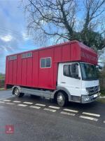 2012 7.5T MERCEDES ATEGO 816 HORSEBOX - 2