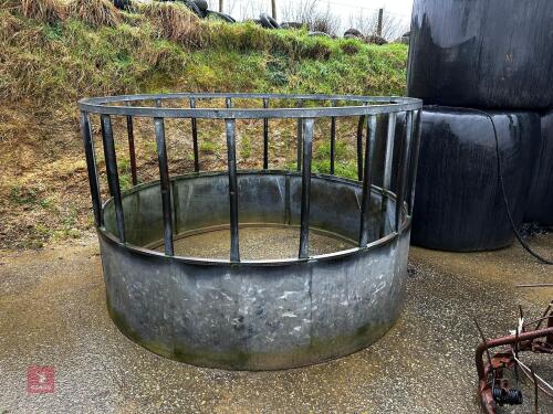 GALVANISED CATTLE RING FEEDER
