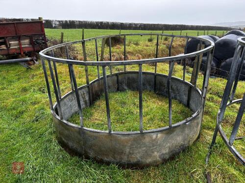 DAMAGED CATTLE RING FEEDER