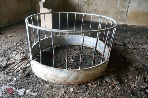 GALVANISED SHEEP ROUND FEEDER