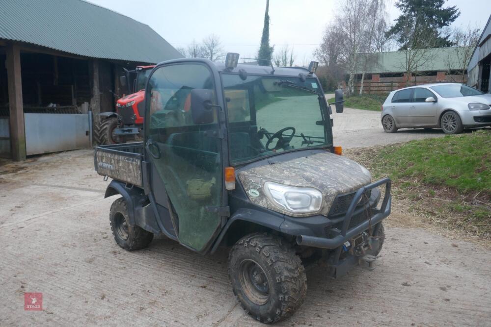 2015 KUBOTA X900 4WD RTV S/R
