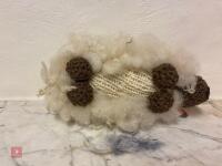 HANDMADE WOOL & CROCHET SHEEP - CHARITY - 7