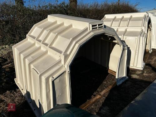CALF-TEL 9' X 7' CALF HUTCH(3)