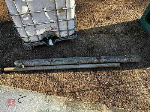 GALVANISED DUAL HANGING POST