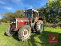 1990 MASSEY FERGUSON 375 12/12 4WD TRACTOR - 8