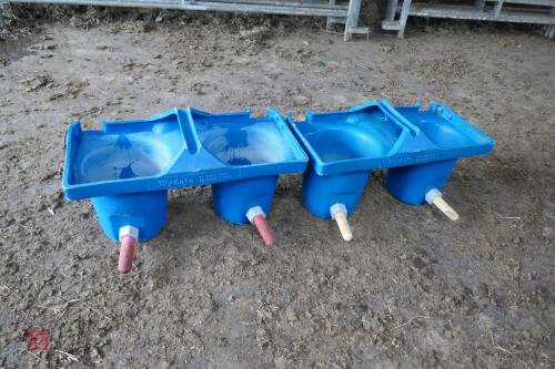 2 WYDALE CALF MILK FEEDERS
