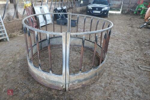 GALVANISED SHEEP ROUND FEEDER