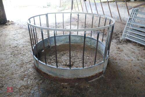 GALVANISED SHEEP ROUND FEEDER