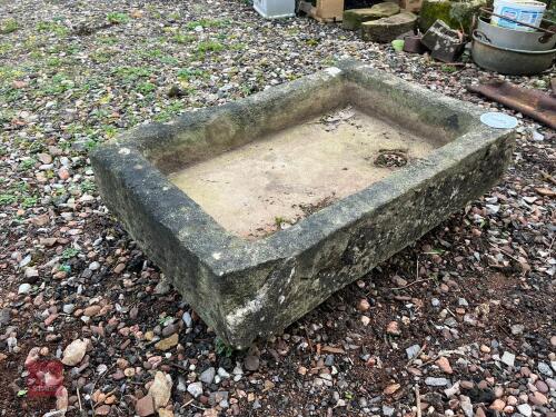SANDSTONE SINK TROUGH/PLANTER (8)