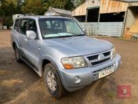 2004 Mitsubishi Shogun 3.2DiD Diesel 4X4 Truck (S/R) - 7