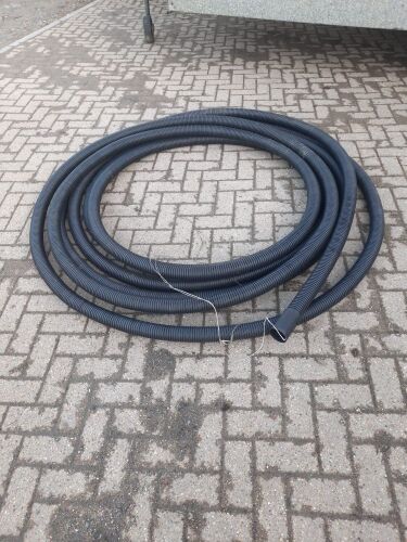 50M FLEXIBLE CONVOLUTED BLACK DUCTING