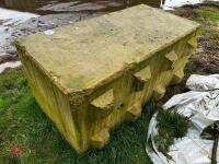LARGE CONCRETE LOGO BLOCK - 2