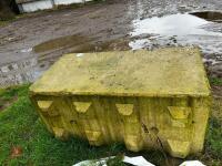 LARGE CONCRETE LOGO BLOCK - 4