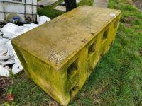 LARGE CONCRETE LOGO BLOCK - 6