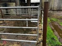13' HD GALVANISED YARD GATE - 3