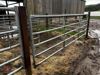 13' HD GALVANISED YARD GATE - 5
