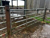 13' HD GALVANISED YARD GATE - 6