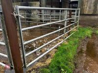11' HD GALVANISED YARD GATE - 4