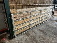 15' IAE HD GALVANISED YARD GATE - 2
