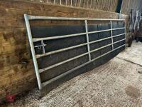 15' HD GALVANISED YARD GATE - 5