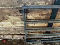 2 X 15' GALVANISED YARD GATES - 3