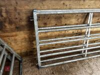 2 X 15' IAE GALVANISED YARD GATES - 3