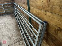 2 X 15' IAE GALVANISED YARD GATES - 5